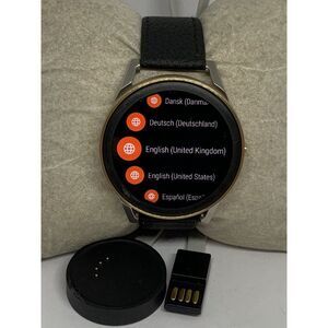 Fossil Gen 3 FTW7001 Brown Leather Digital Dial Genuine Smart Watch ZA428